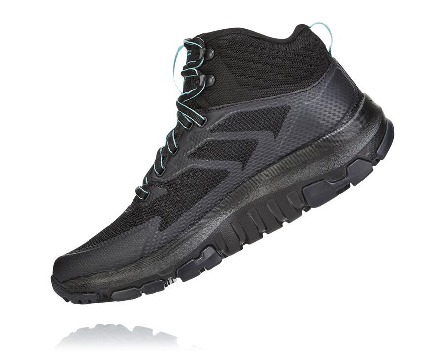 Hoka One One Toa Gore-Tex Vandringsskor Dam - Svarta - ZTMBS-1952